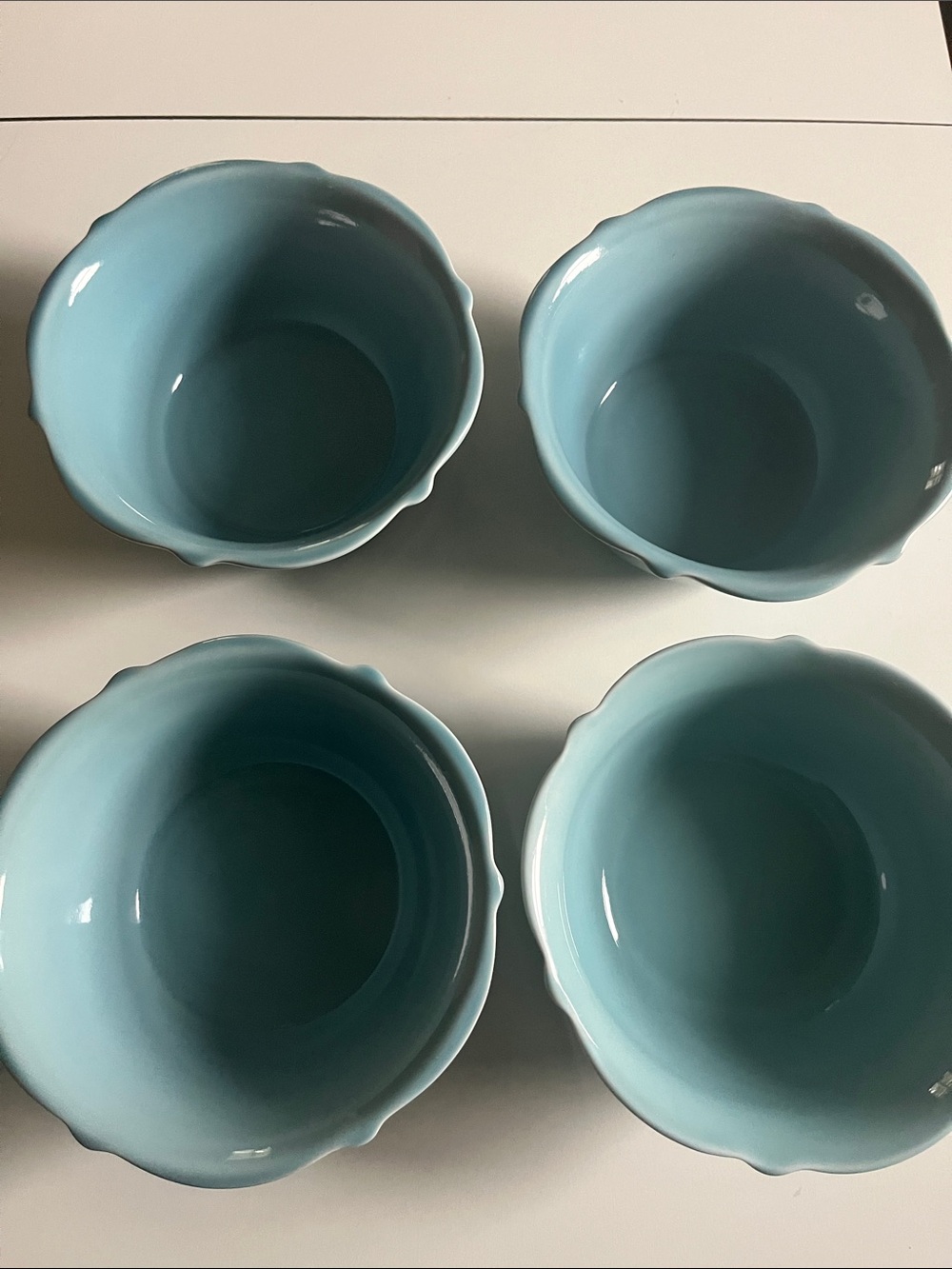 Threshold Wellsbridge Aqua Soup Cereal Bowl 4 count